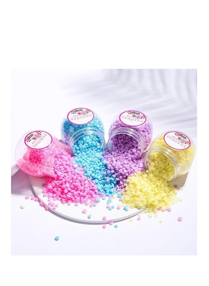 خرز معطر رائحة الغسيل، معطر لإزالة الروائح الكريهة من الملابس، خرز غسيل ناعم، 100 جرام - متعدد الروائح والألوان - Image 1